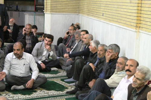 گزاش تصویری از استقبال باشکوه مردم از برادر شهید طهرانی مقدم