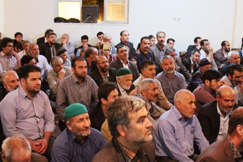 گزارش تصویری حمایت حجت الاسلام صابری از محمد حسن آصفری