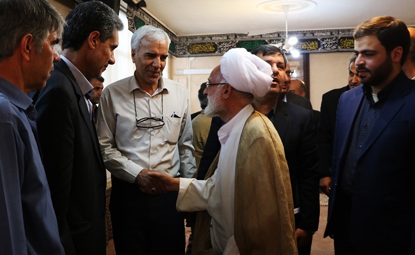 گزارش تصویری| دیدار نمایندگان اصناف استان مرکزی با آیت الله دری نجف آبادی