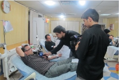 گزارش تصویری اهدای خون در شب های قدر